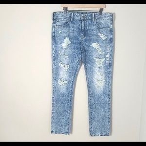 American Eagle Distressed Skinny Jeans for Men